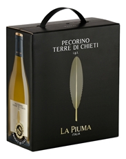 Вино La Piuma Pecorino белое сухое, 3л