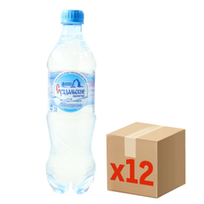 Вода Суздальские напитки прозрачная питьевая негазированная, 500мл x 12 шт