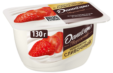 Творожок Даниссимо с клубникой 5.6%, 130г