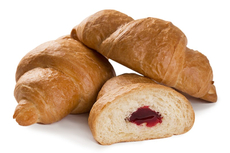 Круассан Царь хлеб Крымский с вишневой начинкой, 90г