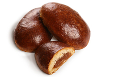 Пирожок Царь хлеб Ягодка с малиновой начинкой, 75г