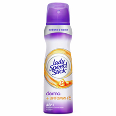 Дезодорант-антиперспирант-спрей Lady Speed Stick Derma, 150мл