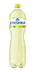 Вода Росинка Лайт со вкусом лимона и лайма питьевая газированная, 1.5л
