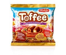 Мягкая карамель Победа вкуса Toffee в шоколаде, 250г