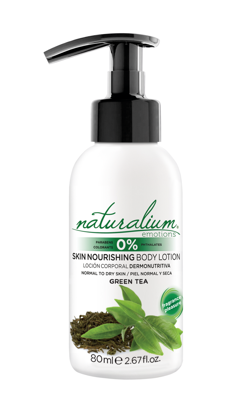 Лосьон для тела Naturalium emotions Зеленый чай, 80мл