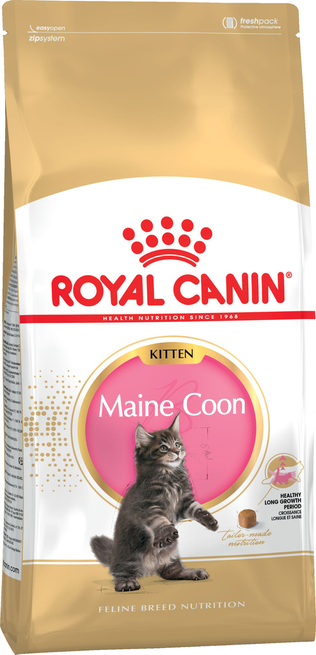 Корм сухой Royal Canin для котят породы Мейн-кун до 15 месяцев, 400г купить  с доставкой на дом, цены в интернет-магазине