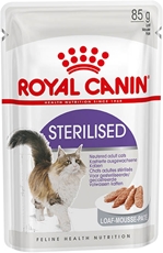 Корм влажный Royal Canin Sterilised паштет для кошек, 85г