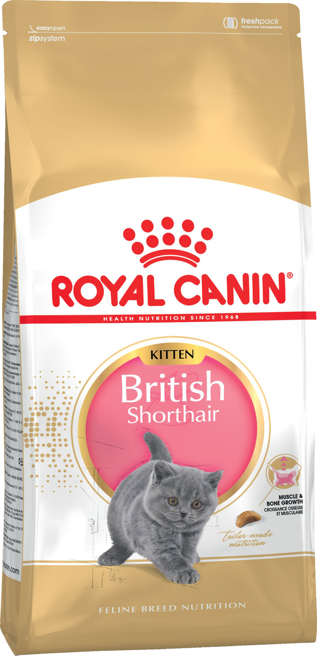 Корм сухой Royal Canin для котят породы Британская короткошерстная, 400г