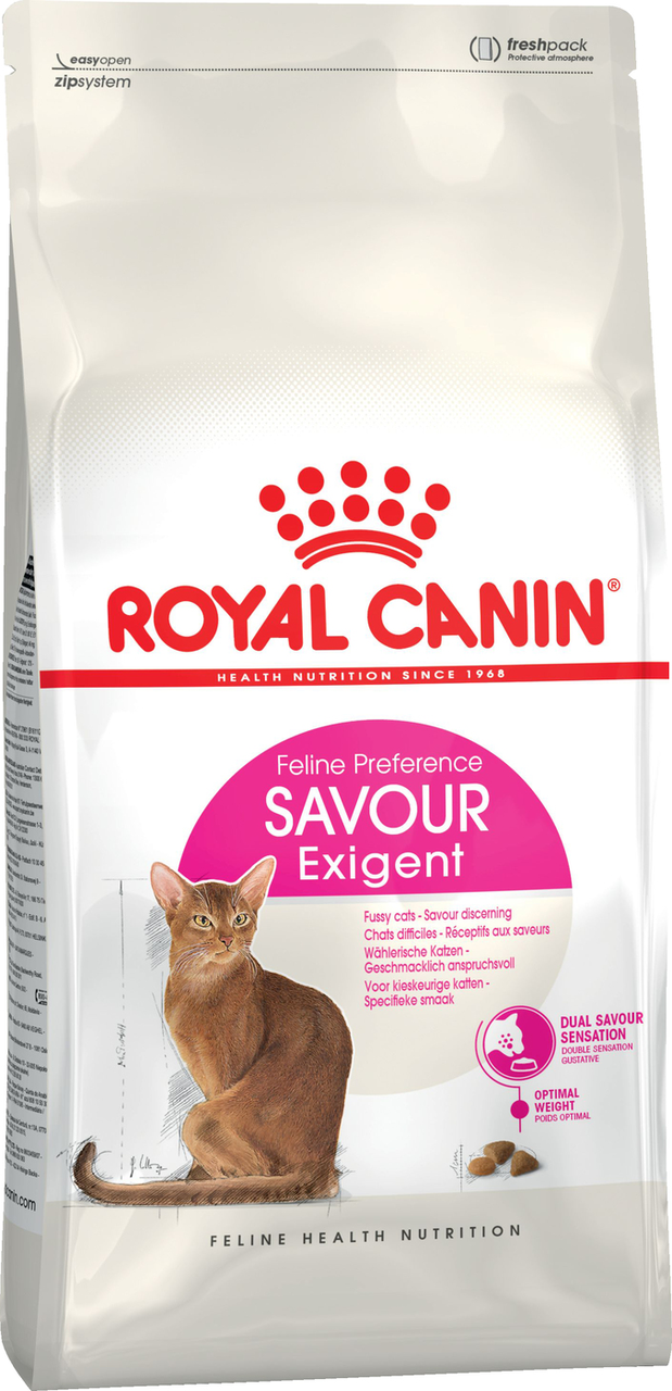 Корм сухой Royal Canin Savour Exigent для кошек, привередливых к вкусу, 400г