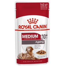 Корм влажный Royal Canin соус для собак средних пород старше 10 лет, 140г