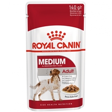Корм влажный Royal Canin соус для собак средних пород до 10 лет, 140г