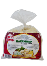 Вареники Деревенская мечта с картофелем и луком, 500г