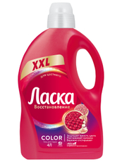 Гель для стирки Ласка Для цветного 66 стирок, 4л