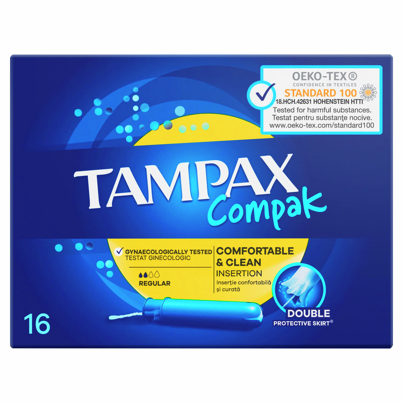 Тампоны Tampax Compak Regular, 16шт