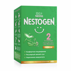 Смесь молочная детская Nestogen 2 с 6 месяцев, 600г