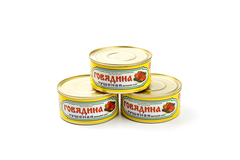 Говядина тушеная Вурнарский МК высший сорт ГОСТ, 325г