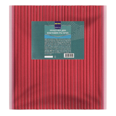 METRO PROFESSIONAL Трубочка для коктейля одноразовая бумажная малиновая 19.7 х 6см, 250шт