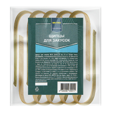 METRO PROFESSIONAL Щипцы для закусок бамбуковые 9см, 10шт