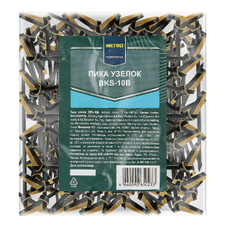 METRO PROFESSIONAL Пика Узелок бамбуковая черная 10см, 100шт