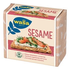 Хлебцы Wasa Sesame пшеничные с кунжутом, 200г