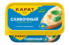 Сыр плавленый Карат сливочный 45%, 200г