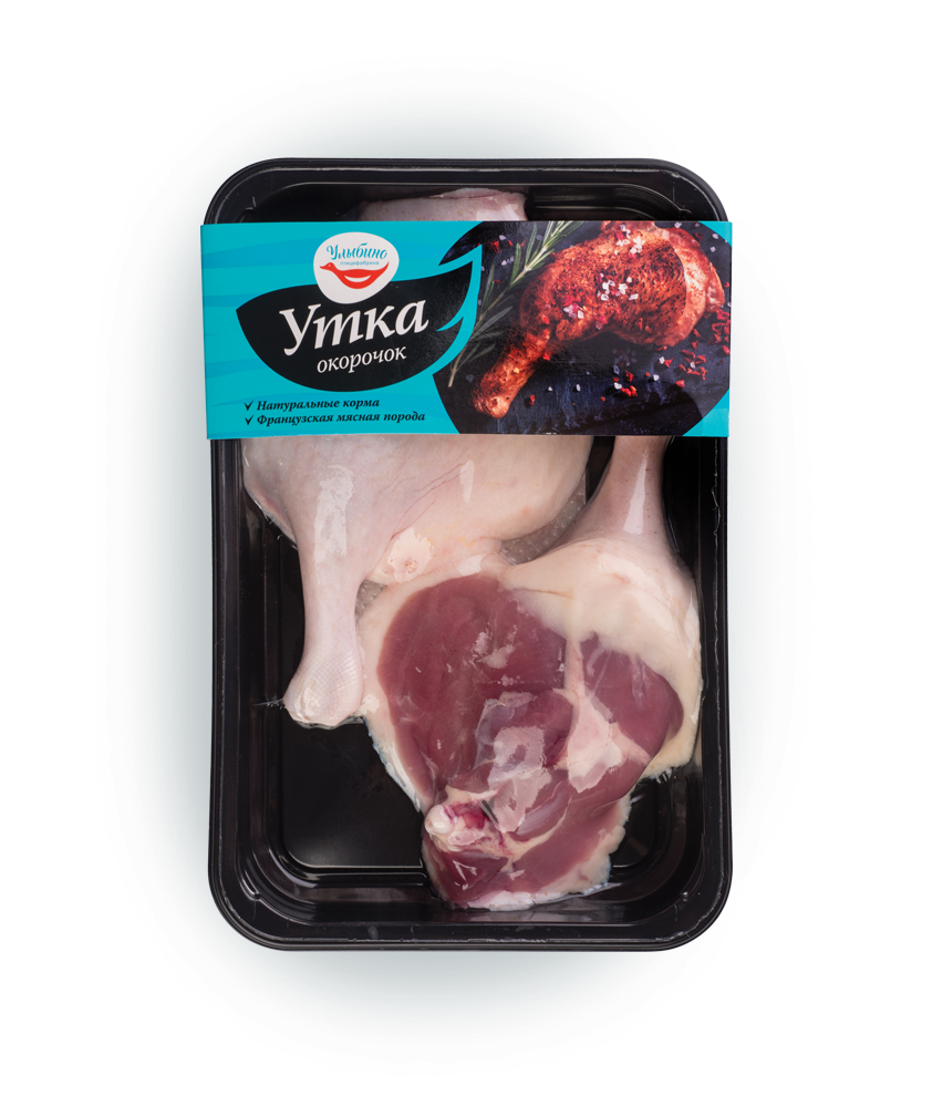Окорочок утенка Улыбино замороженный, ~500г