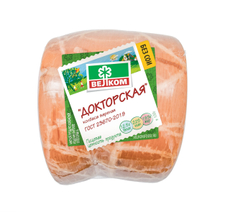Колбаса Велком Докторская вареная в натуральной оболочке