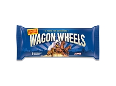 Печенье Wagon Wheels Jammie с суфле и джемом 6шт, 229г