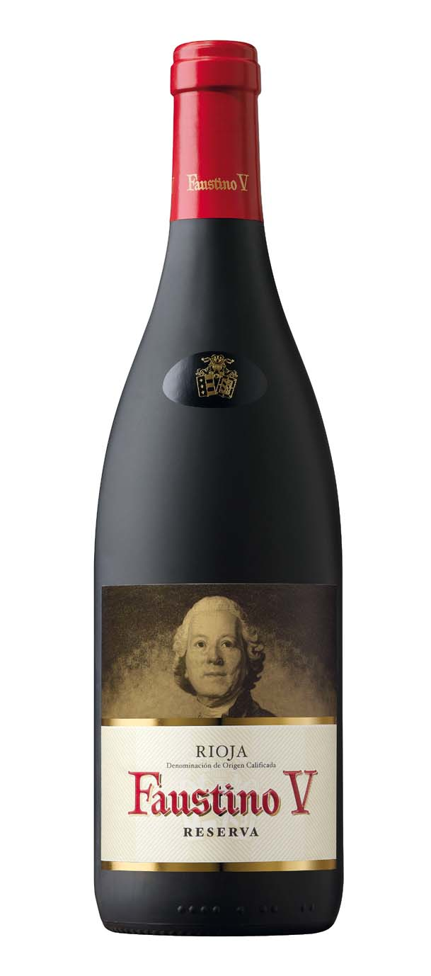 Вино FAUSTINO V RESERVA красное сухое, 0,75л купить по выгодной цене ...