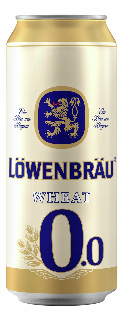 Пиво Lowenbrau пшеничное безалкогольное, 0.45л