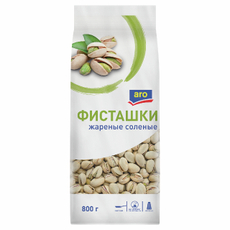 aro Фисташки жареные соленые, 800г