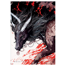 Тетрадь Greenwich Line Mystical monster в клетку, 48 листов