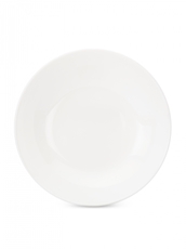 Тарелка суповая Fioretta Color Line White Basic белая, 21.5см