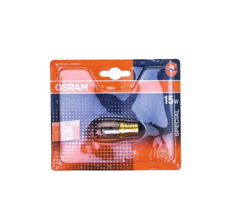Лампа накаливания для духовки Osram E15 15Вт