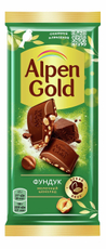 Шоколад Alpen Gold фундук молочный, 85г