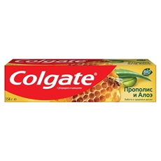 Зубная паста Colgate Прополис и Алоэ с натуральными ингредиентами для защиты от кариеса и свежего дыхания, 100мл