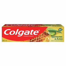 Зубная паста Colgate Прополис и Алоэ с натуральными ингредиентами для защиты от кариеса и свежего дыхания, 100мл