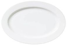 METRO PROFESSIONAL Тарелка Fine Dinning фарфор плоская овальная, 21.5см