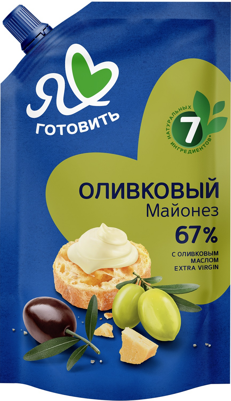 Майонез Я люблю готовить Московский провансаль Классический 67%, 600мл  купить с доставкой на дом, цены в интернет-магазине