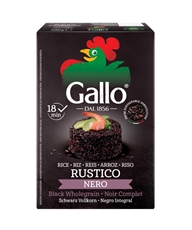 Рис черный Gallo Venere нешлифованный пропаренный, 500г