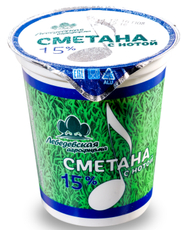 Сметана С нотой 15%, 320г