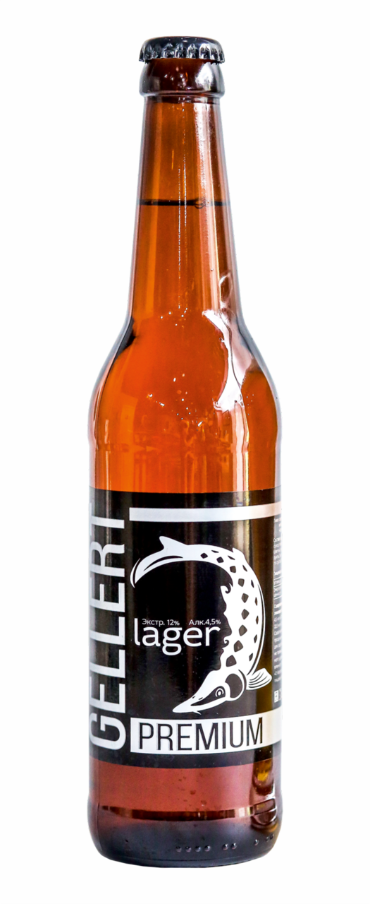 Пиво Gellert Lager, 0.5л