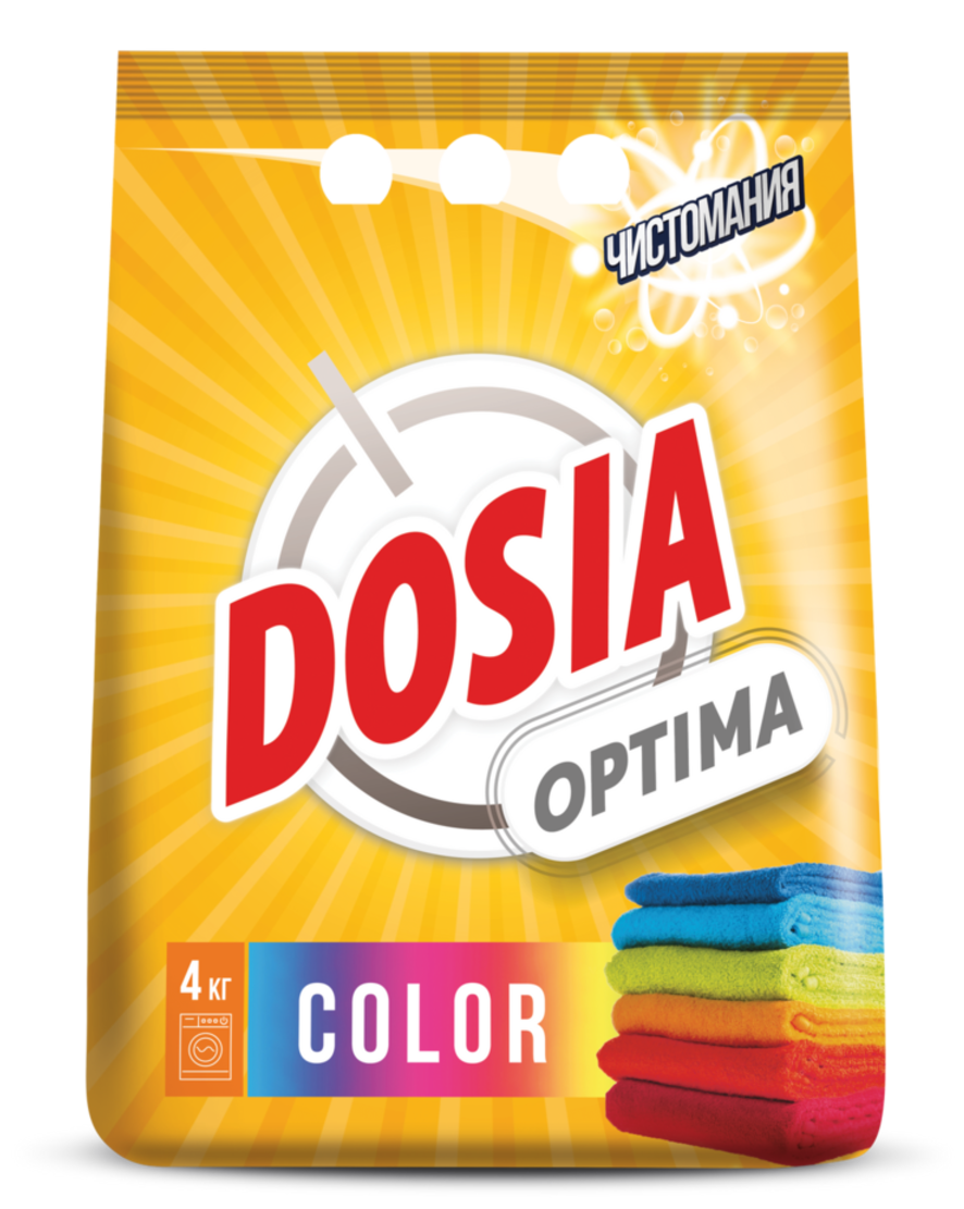 Изображение товара Стиральный порошок Dosia Optima Color, 4кг