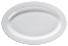 METRO PROFESSIONAL Тарелка Fine Dinning фарфор плоская овальная, 35.5см