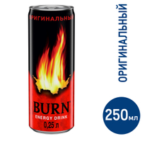Энергетический напиток Burn Original, 250мл