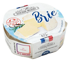 Сыр Егорлык молоко Бри с белой плесенью мягкий 50%, 125г