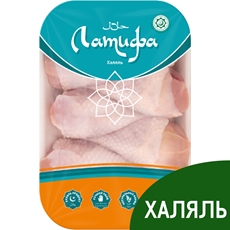 Голень цыпленка-бройлера Латифа Халяль охлажденное, ~0.6-1.5кг