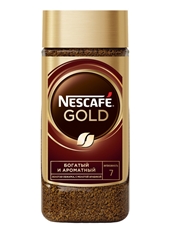 Кофе Nescafe Gold растворимый, 190г