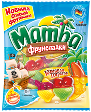 Мармелад жевательный Mamba Фрумеладки Команда пиратов, 70г