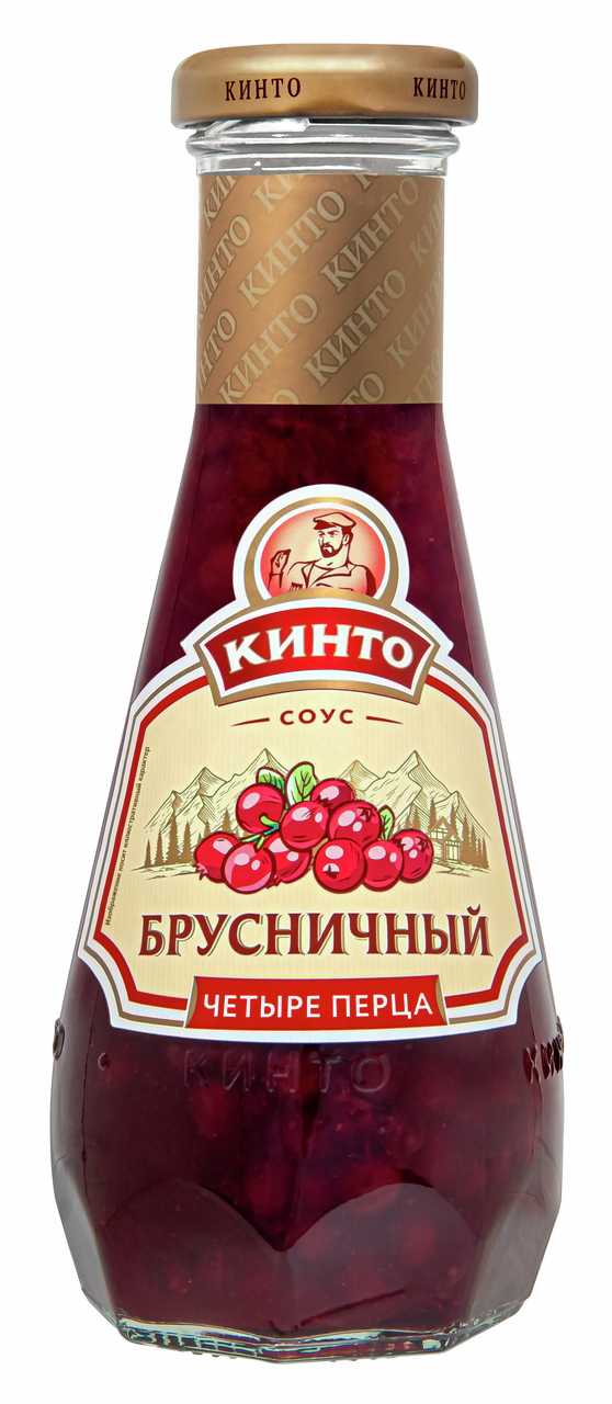 Соус Кинто Брусничный 4 перца, 320г